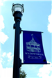 Wadsworth Banner on Lamp Post