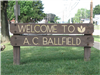 Welcome to A.C. Ballfield Sign