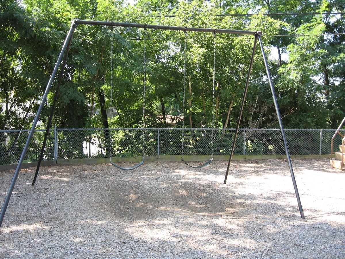 First Street Tot Lot Swings