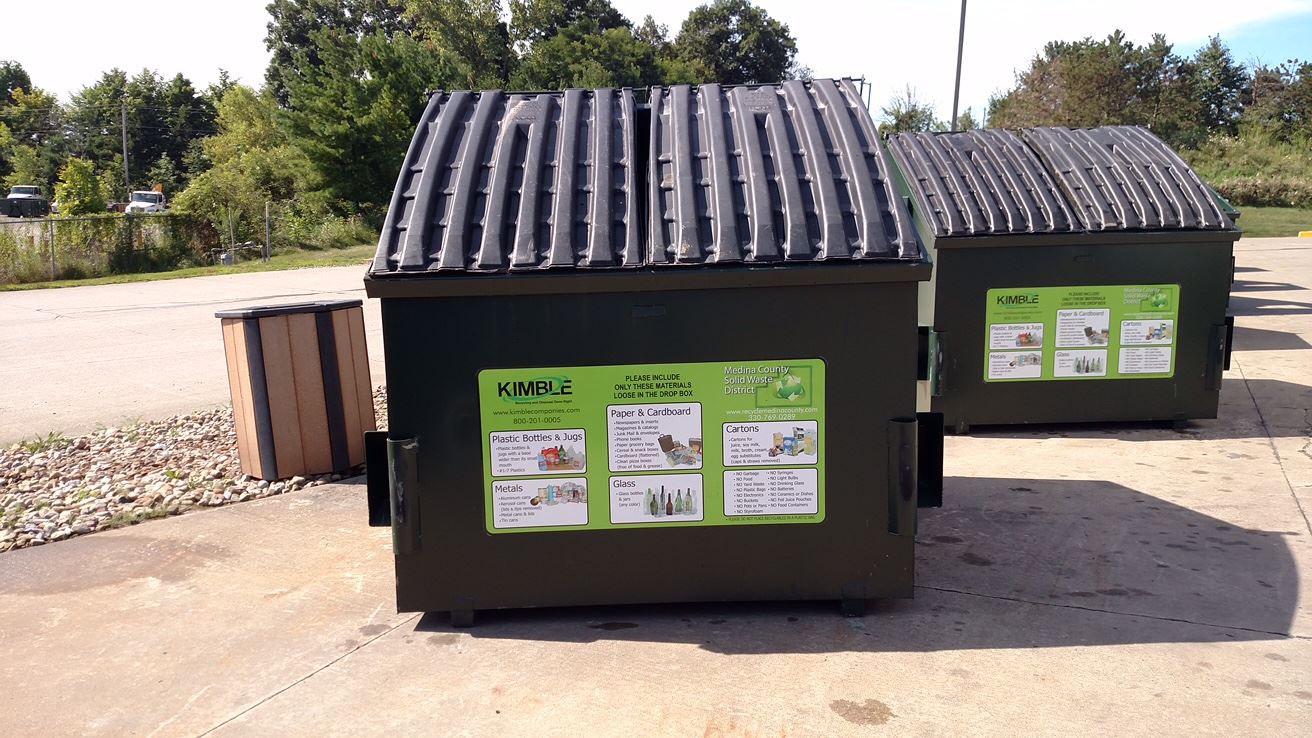 Single Stream Drop-off Container