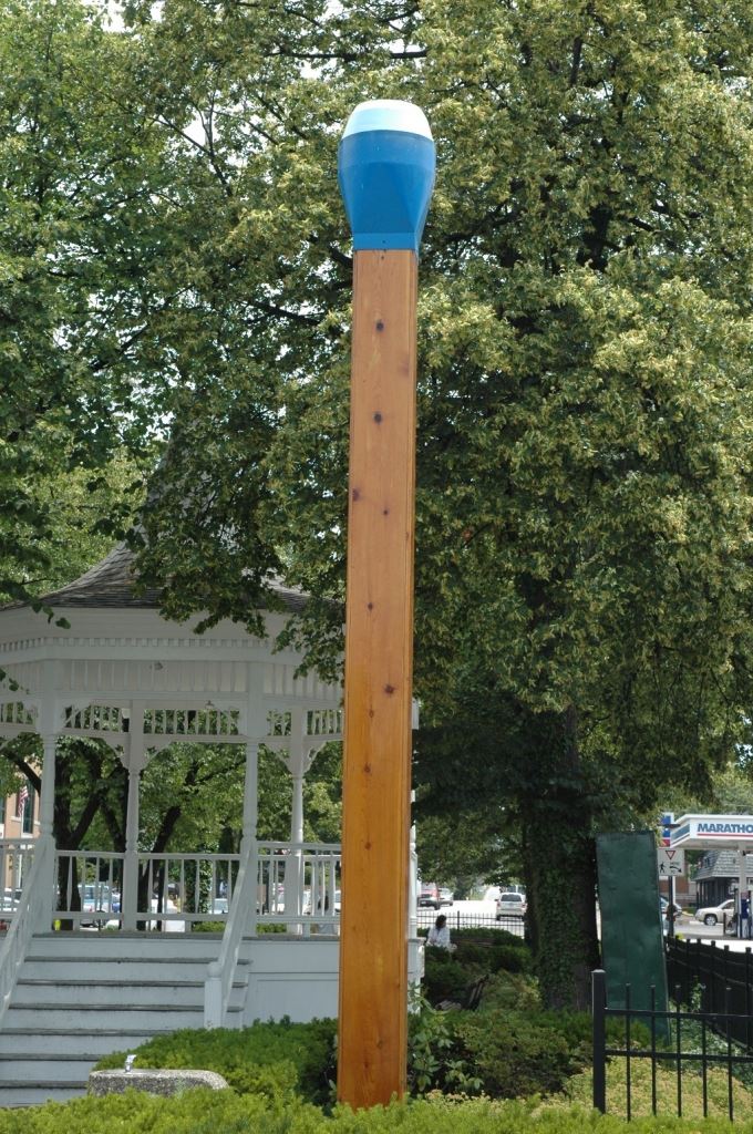 The Oversized Blue Tip Match