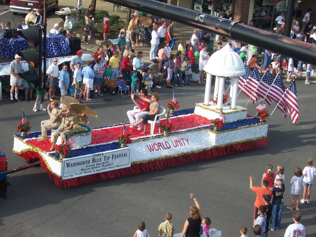 Wadsworth Blue Tip Festival - World Unity Parade Float