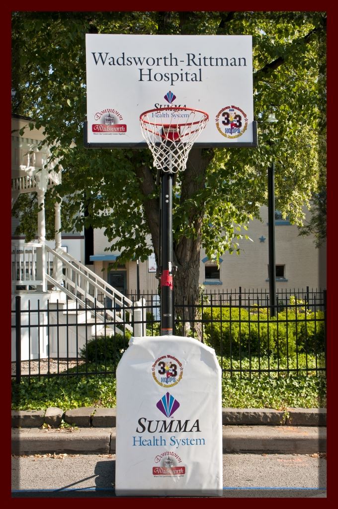 Basketball Hoop (Sponsors: Wadsworth-Rittman Hospital and Summa Health System)