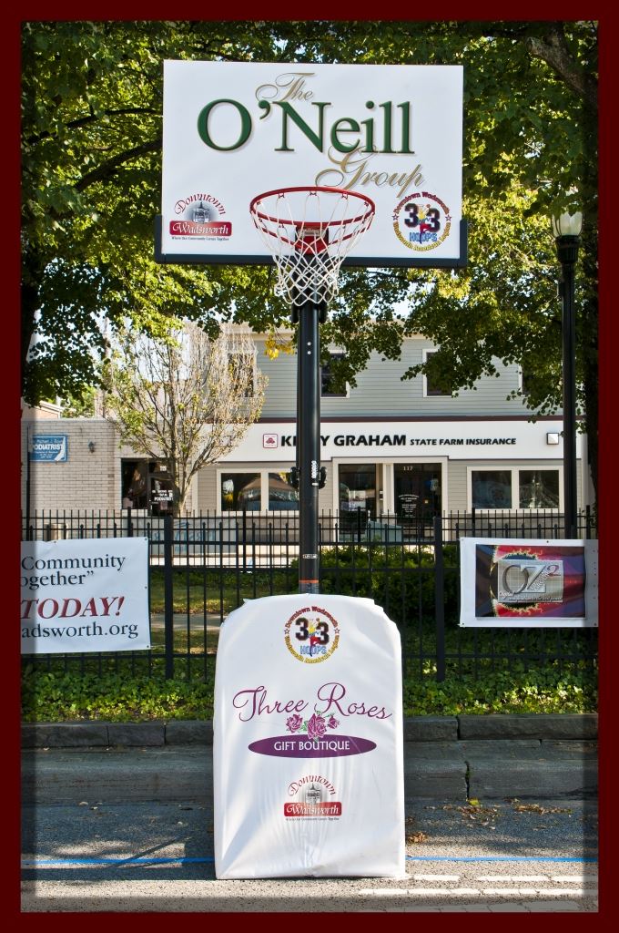 Basketball Hoop (Sponsors: The O'Neill Group and Three Roses Gift Boutique)