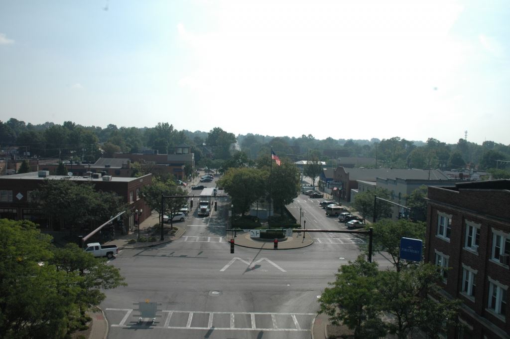 Aerial Photo of Downtown Wadsworth