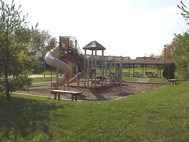 Northwoods Park Playground Equipment and Pavilion