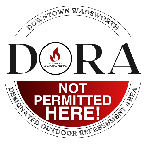 Not Permitted Business Window Decal