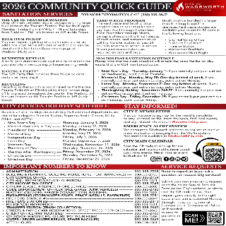 2026 Community Quick Guide