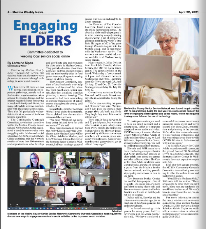 Engaging our Elders Article