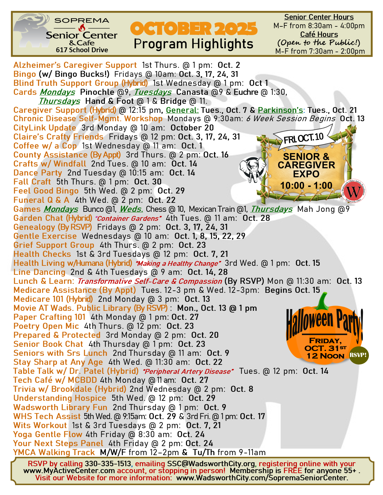 October 2025 - Program Highlights - FINAL