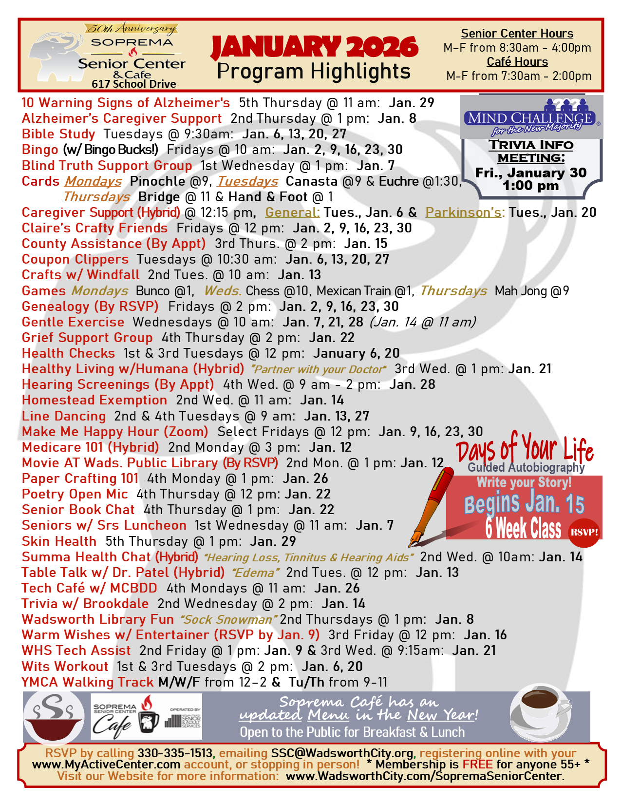 January 2026 - Program Summary - FINAL