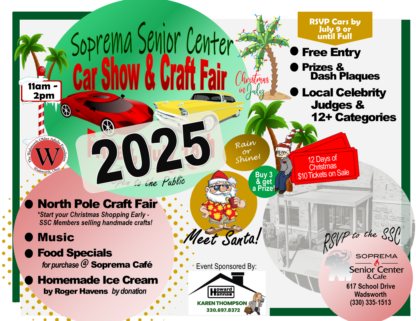 2025 stamped - car show flyer for AFTER event